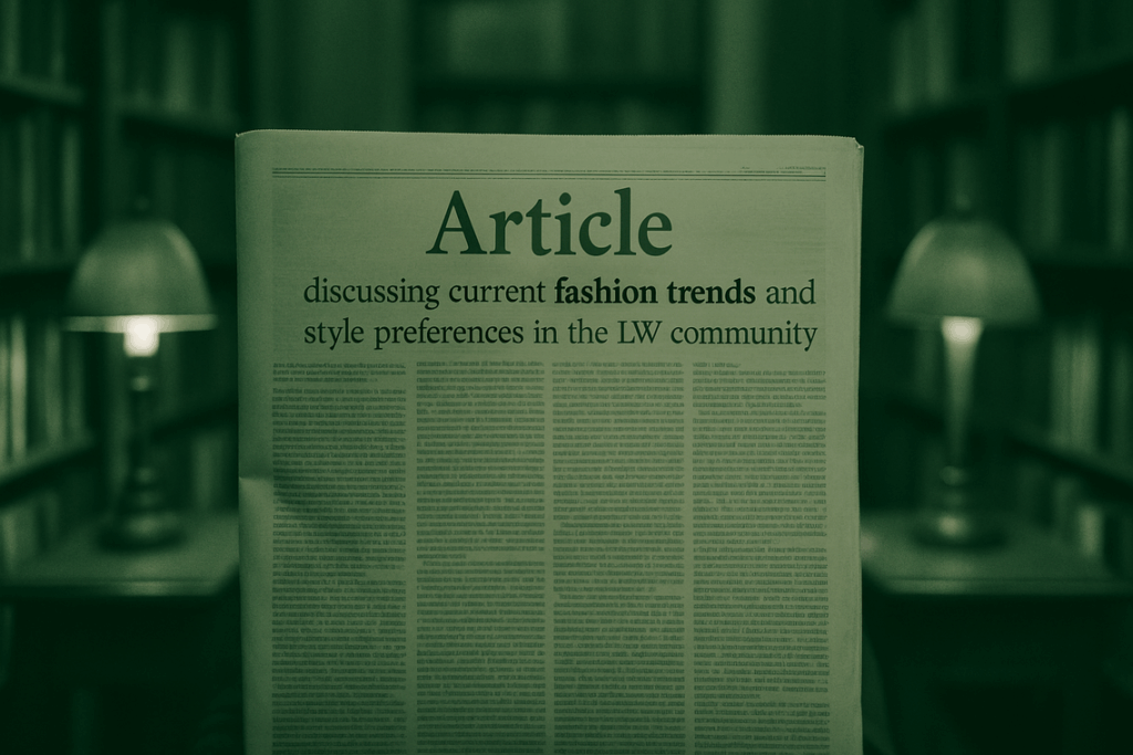 fashion trends lwspeakstyle