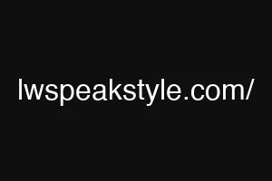 lwspeakstyle.com/