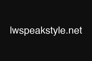 lwspeakstyle.net