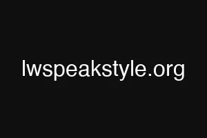 lwspeakstyle.org